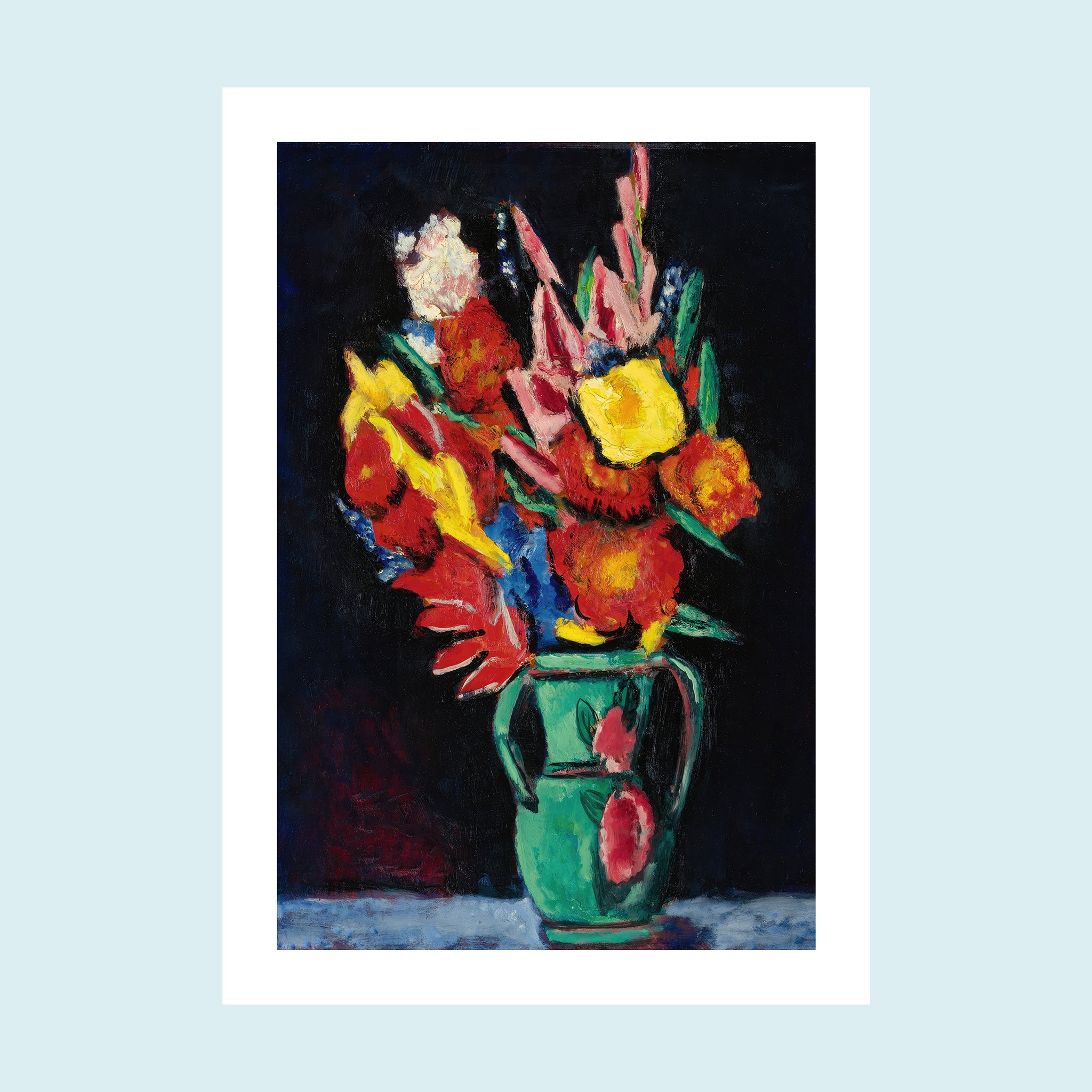 Attraction - Still Life With Flowers - Giclée Print by ArtFarty #Frame_Unframed