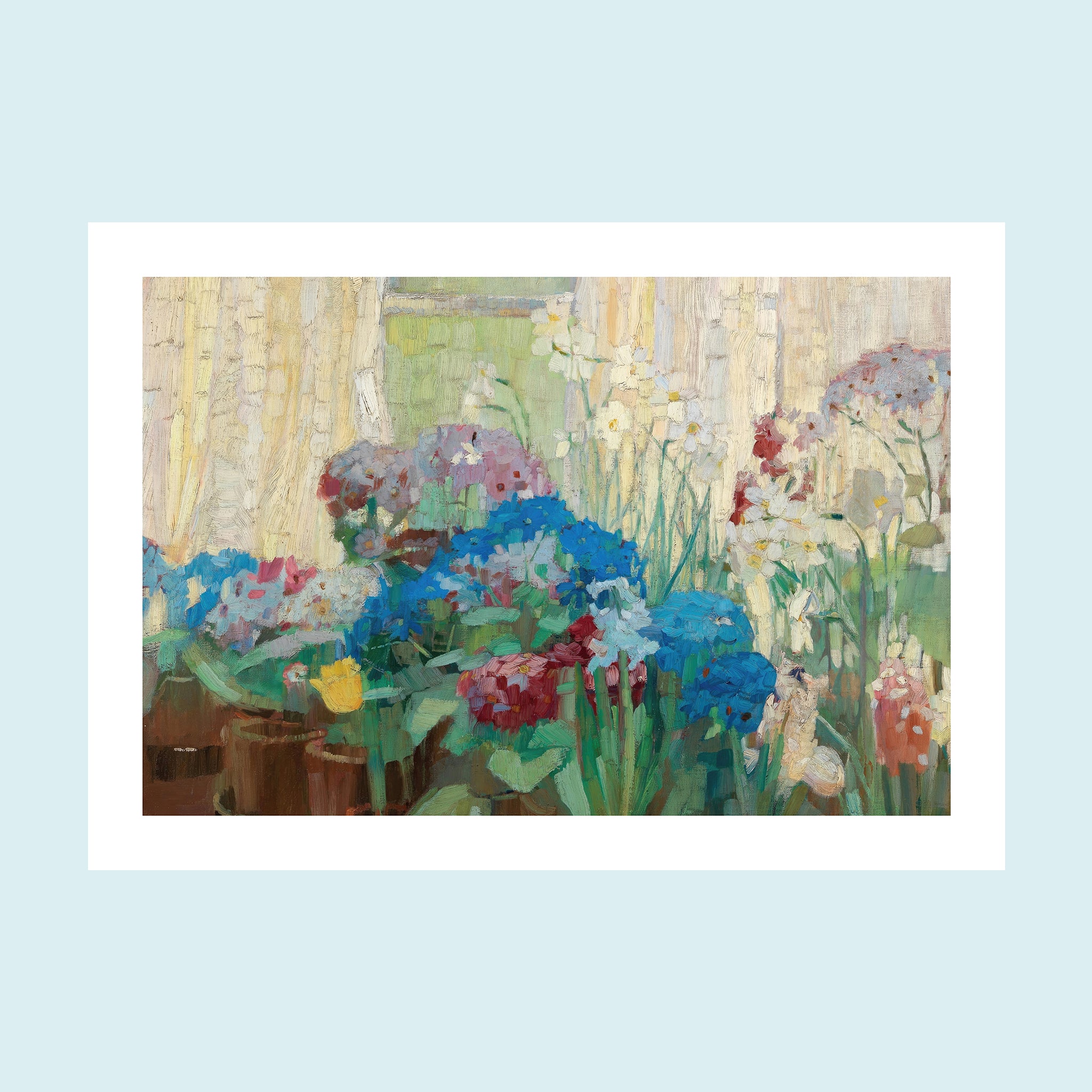 Attraction - Flowers - Giclée Print by ArtFarty #Frame_Unframed